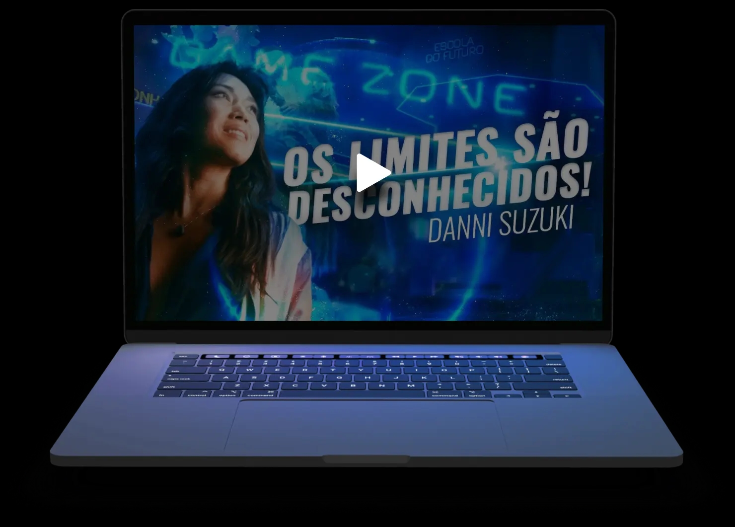 laptop com miniatura de vídeo
